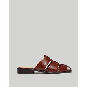 Madewell The Dixson Fisherman Mule in Apple Butter